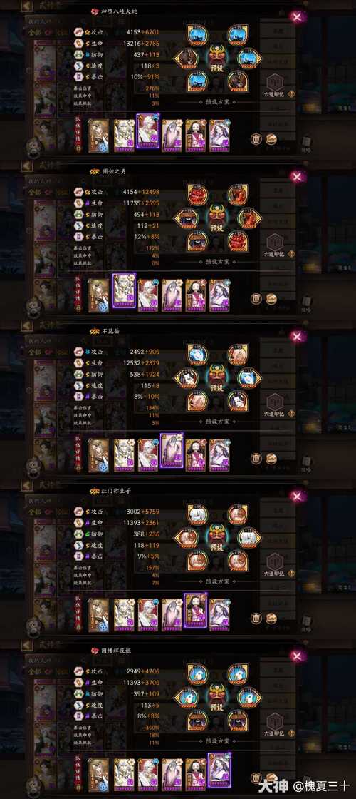 阴阳师姑获鸟御魂搭配攻略:最佳御魂组合及详细位置推荐