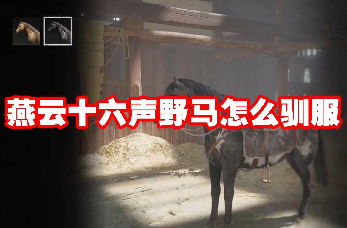 燕云十六声野马怎么驯服-燕云十六声野马驯服方法
