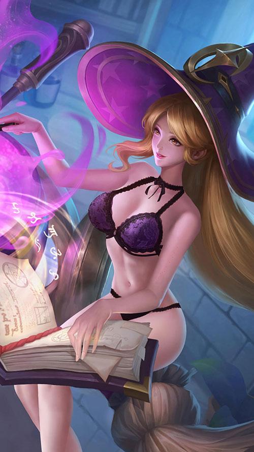 王者荣耀女英雄去掉所有服装无水印，高清珍藏手机壁纸，让你随时随地感受游戏角色的魅力