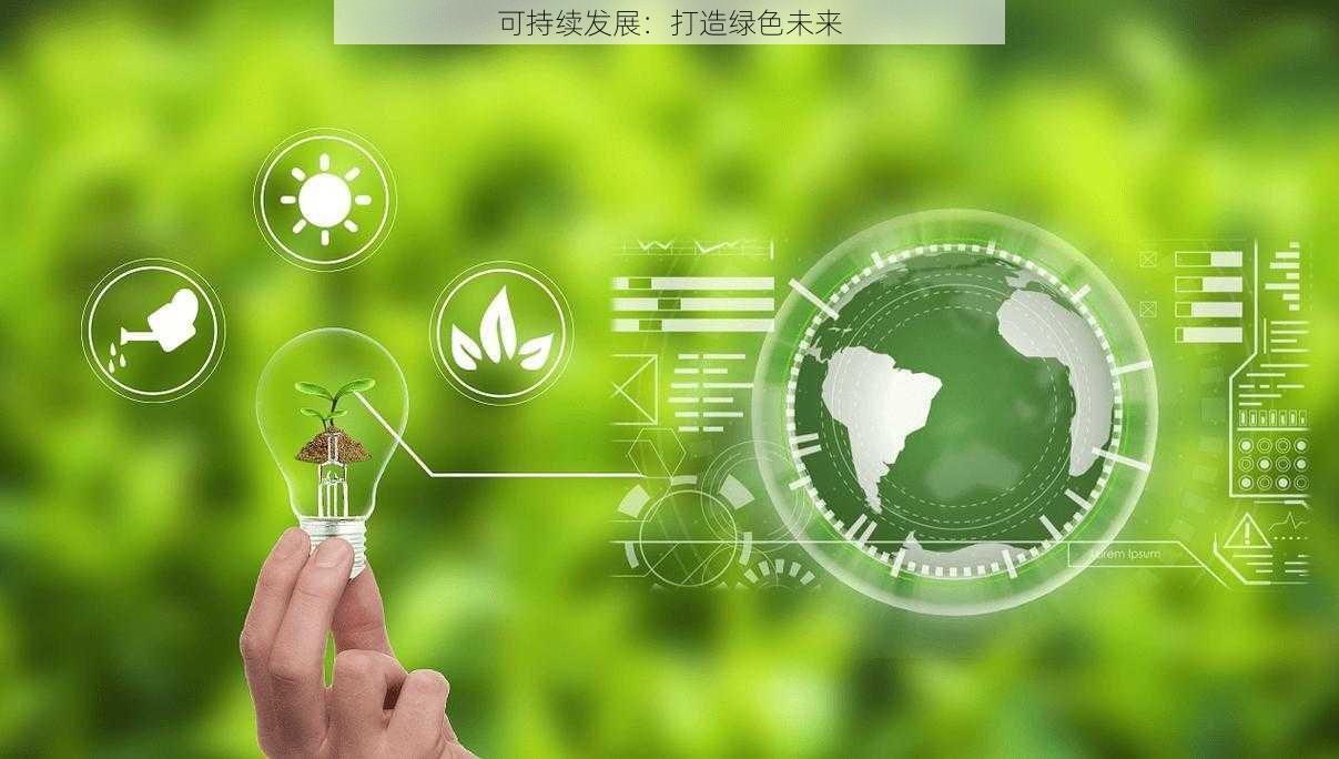 可持续发展：打造绿色未来
