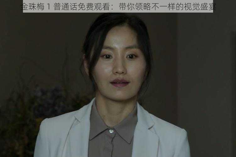 金珠梅 1 普通话免费观看：带你领略不一样的视觉盛宴