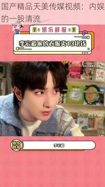 国产精品天美传媒视频：内娱的一股清流