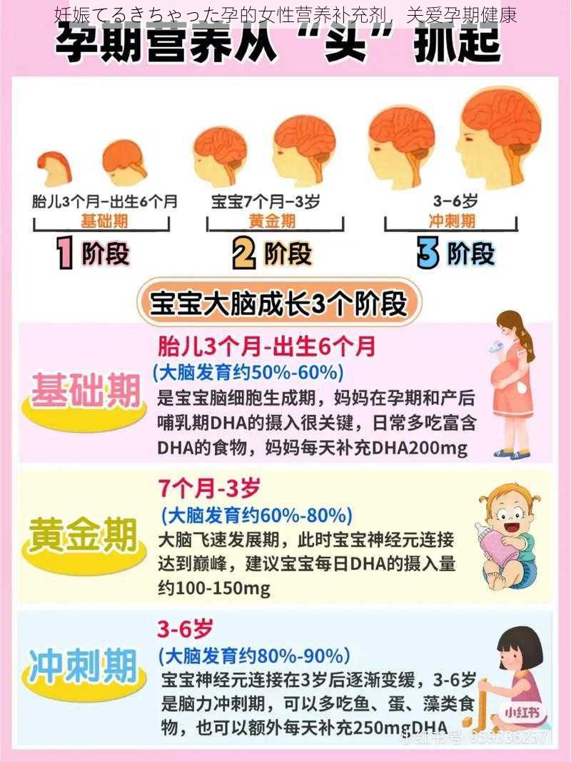 妊娠てるきちゃった孕的女性营养补充剂，关爱孕期健康