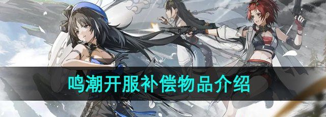鸣潮手游开服补偿物品是什么-开服补偿物品介绍