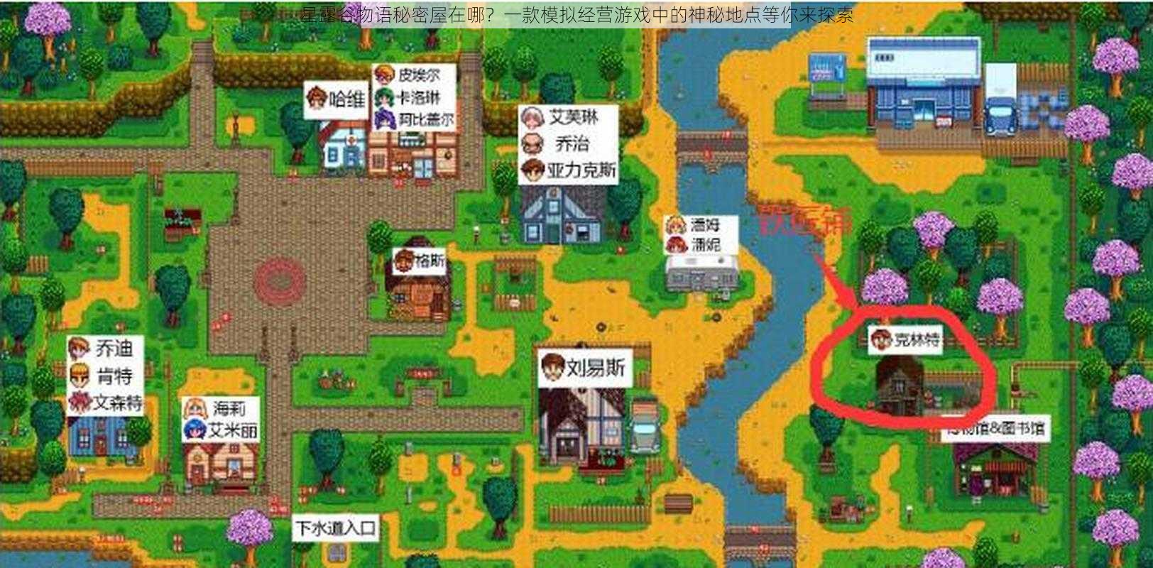 星露谷物语秘密屋在哪?一款模拟经营游戏中的神秘地点等你来探索