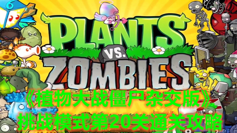 植物大战僵尸杂交版挑战模式第二十关怎么过-植物大战僵尸杂交版挑战模式第20关通关攻略