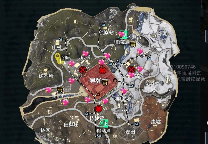 和平精英地铁逃生冰河禁区油桶位置大全-和平精英地铁逃生冰河禁区油桶位置介绍
