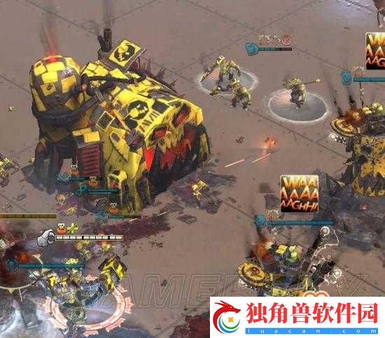 战锤40k战争黎明3兽人重型甲部队补人技巧