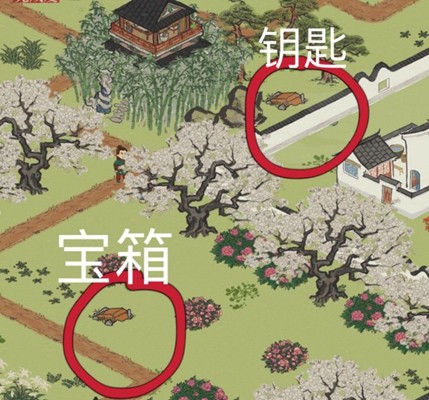 江南百景图丽娘府宅宝箱钥匙刷新地点-江南百景图丽娘府宅宝箱在哪