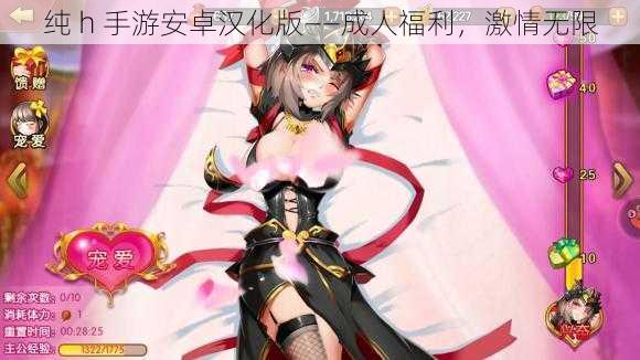 纯 h 手游安卓汉化版——成人福利，激情无限