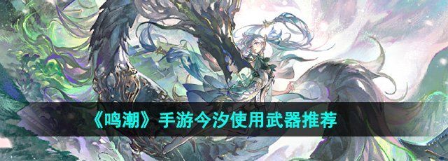 鸣潮手游今汐使用什么武器-今汐使用武器推荐