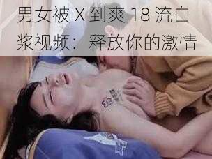 男女被 X 到爽 18 流白浆视频:释放你的激情