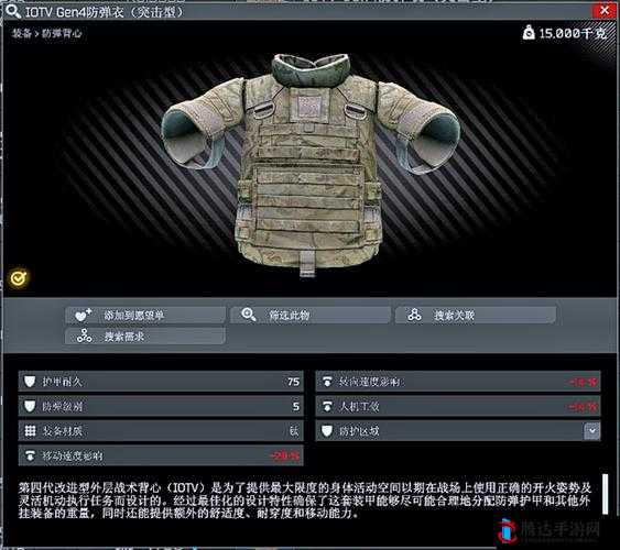 逃离塔科夫三级甲推荐,好用3级防弹衣大盘点