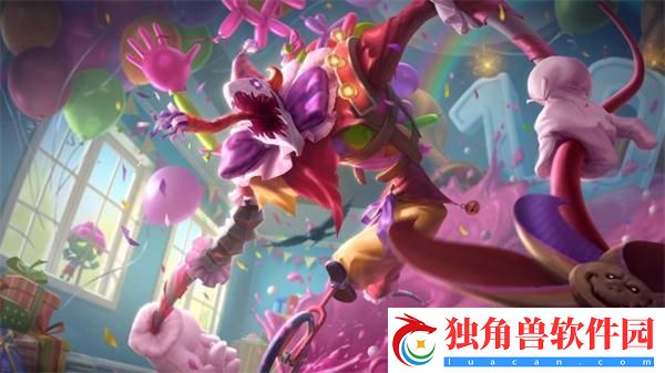 LOL重做惊悚派对费德提克皮肤展示-惊悚派对费得提克