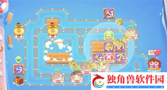 保卫萝卜4阿波尼克号第五十关通关技巧