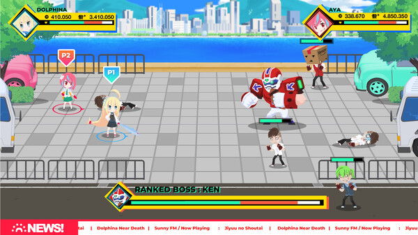 清版街机动作游戏《School Beat》登陆Steam_红猪下载站hongpig.com