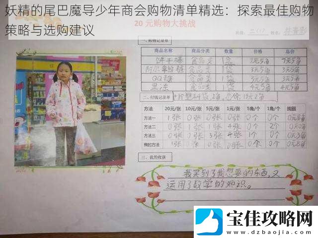 妖精的尾巴魔导少年商会购物清单精选：探索最佳购物策略与选购建议