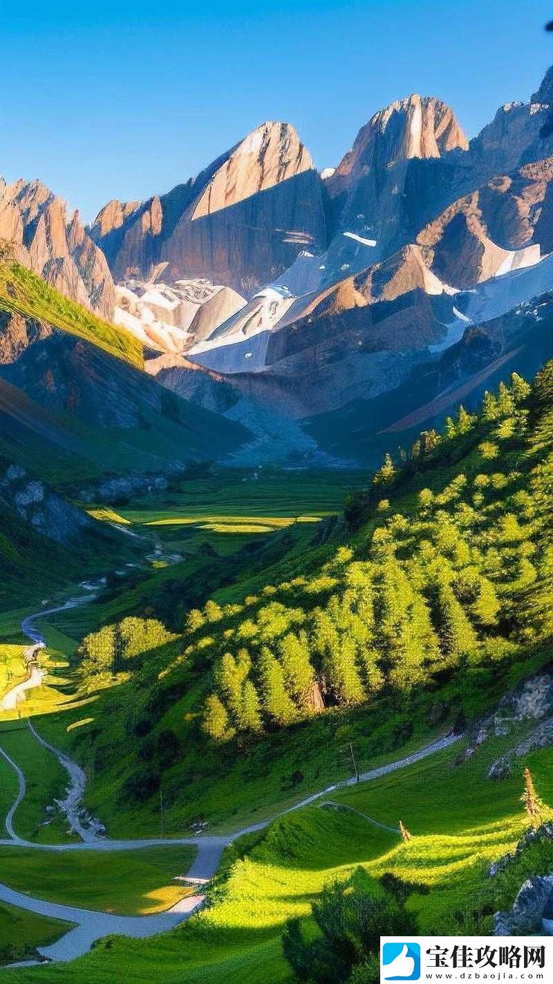 两座雪白玉峰弹跳而出图文：震撼视觉的绝美呈现