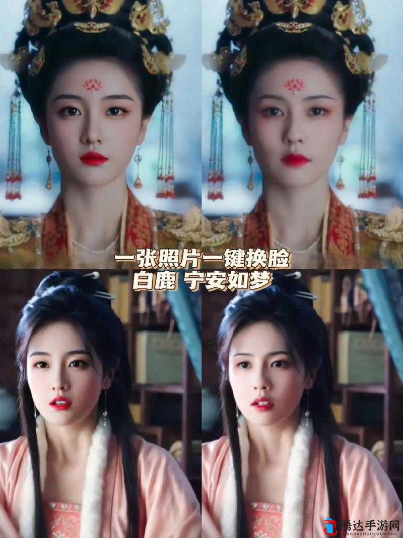 白鹿明星人脸替换脸造型视频:令人惊叹的创意呈现