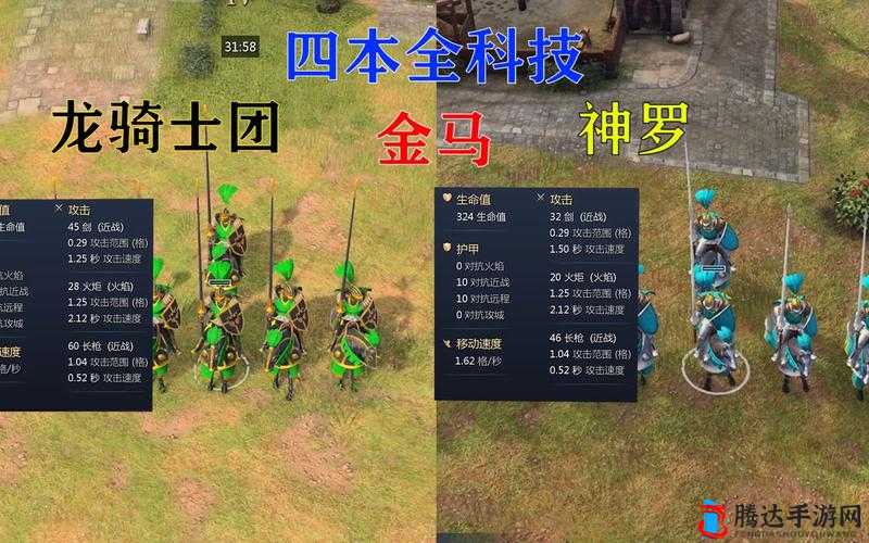 帝国时代4中国推荐兵种与出兵心得