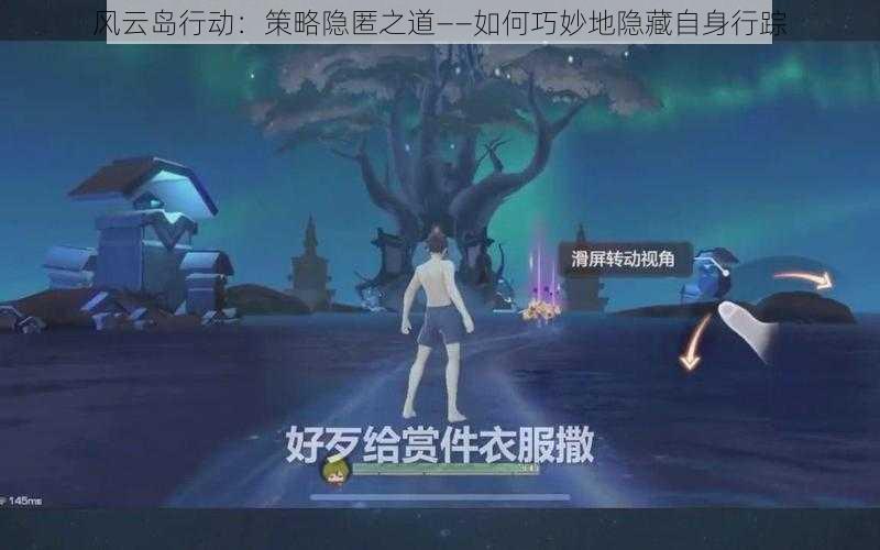 风云岛行动：策略隐匿之道——如何巧妙地隐藏自身行踪