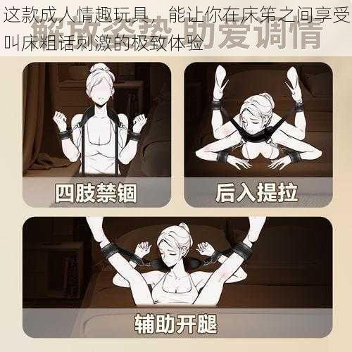 这款成人情趣玩具，能让你在床笫之间享受叫床粗话刺激的极致体验