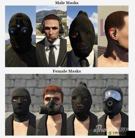 逗趣侠盗,面具狂欢:GTAOL全新面具秀