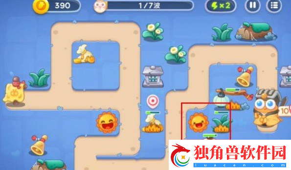 保卫萝卜4阿波道长第一关如何通关