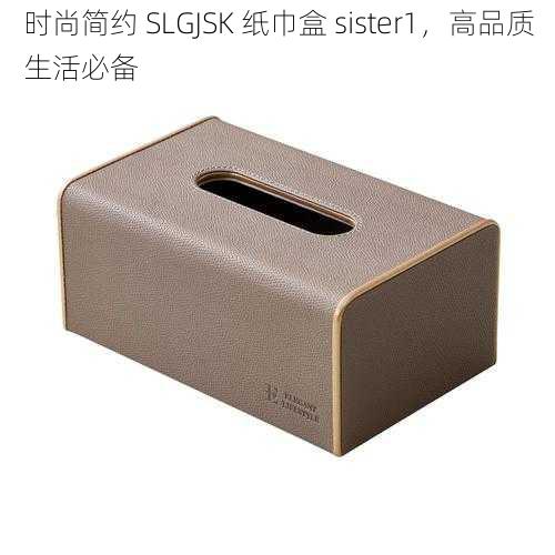 时尚简约 SLGJSK 纸巾盒 sister1,高品质生活必备
