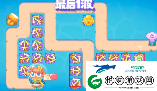 保卫萝卜4海的闺女第5关怎么玩