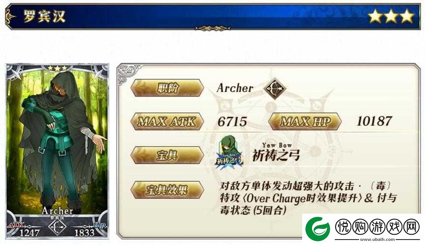 巨像骑士团英雄深度剖析，罗宾汉属性技能图鉴全面详解