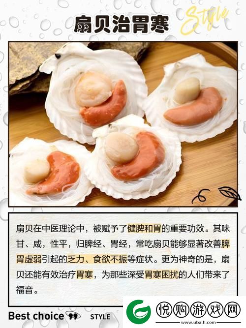 宝贝你的扇贝开了-让我们一起探索海洋的美丽