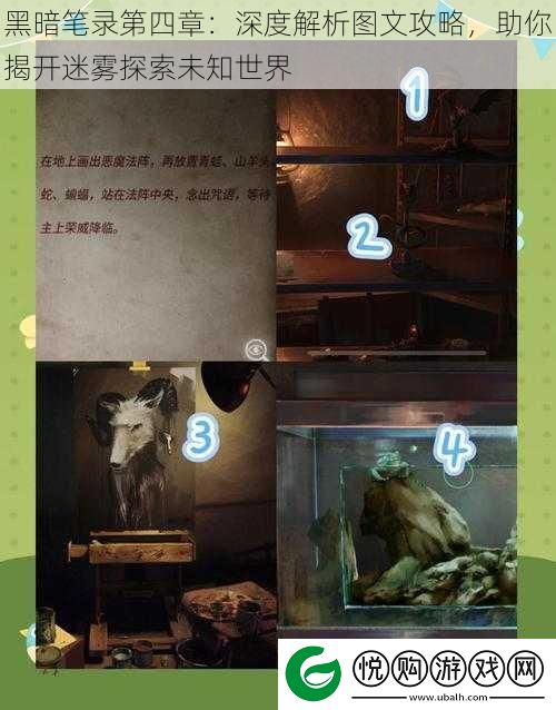 黑暗笔录第四章：深度解析图文攻略-助你揭开迷雾探索未知世界