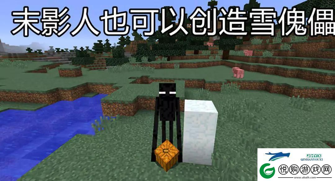 我的世界雪傀儡的两种奇特用法-生物防御塔帮你解决烦人僵尸