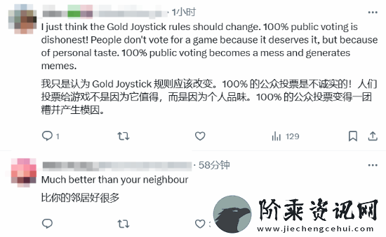 金摇杆再晒自家奖项获得者
